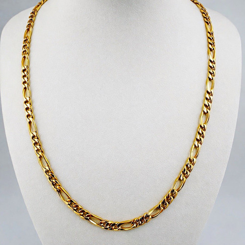 9ct gold figaro - 9ct,
