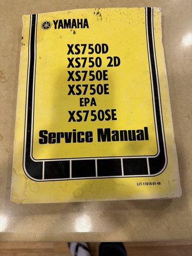 Yamaha xs750d xs7502d xs750e - yamaha,