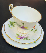 Vintage Adderley Tea Set Trio