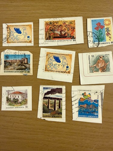 Greece stamp - (hellas),