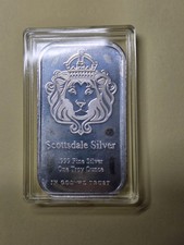 Scottsdale Mint 1 oz Siver Bar