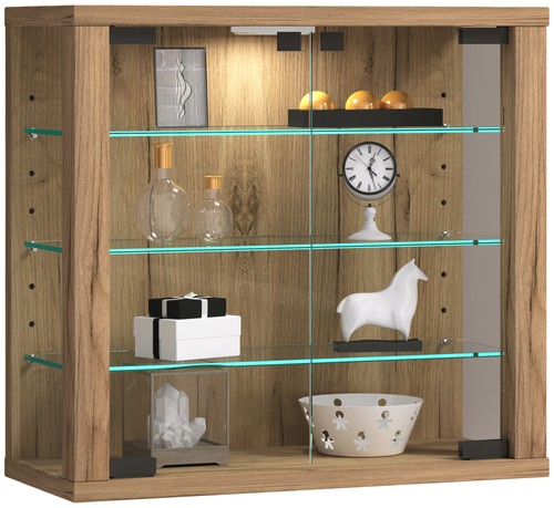 Wall display cabinet glass - wall,