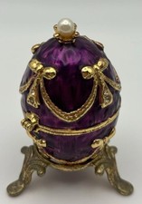 Fabergé Style Purple Enamel