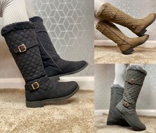 WOMEN WINTER FUR LINED WARM