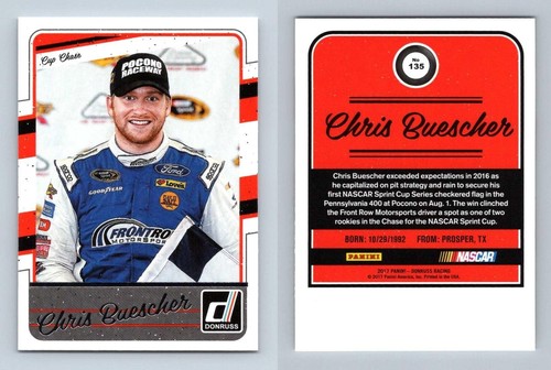 Chris buescher 135 donruss - buescher, #135
