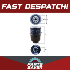 Fuel Filter fits NISSAN