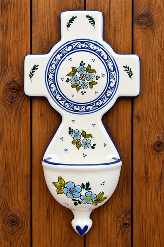 Hand painted ceramic holy - hand,