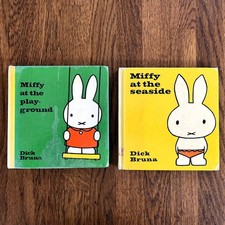 Vintage 1976/8 h/b books Miffy