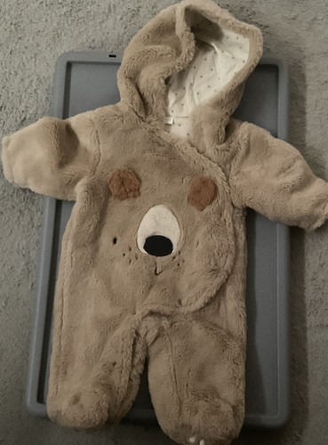 Next fluffy bear pram suit - bear,