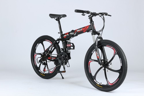 Folding mountain bike - 24"/26",