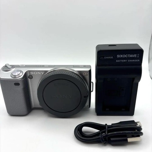 Sony nex mirrorless camera - sony, nex-5
