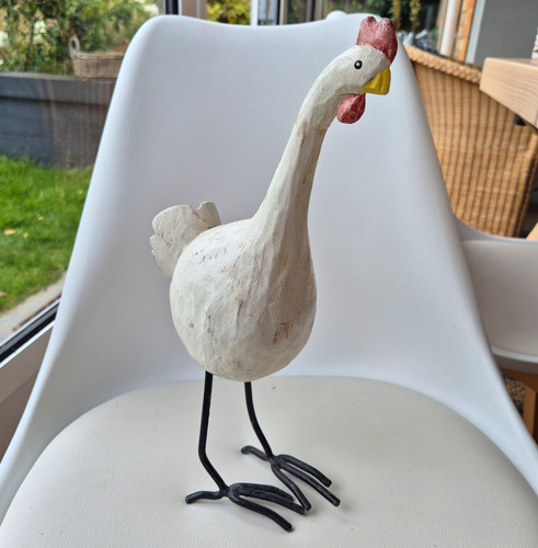 Wooden chicken - wooden,