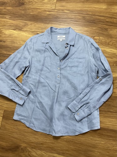 Farhi pure linen shirt - pure,