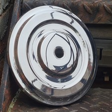 Morris Ten Four Ten Six Hub Cap Stainless Steel Made in England.