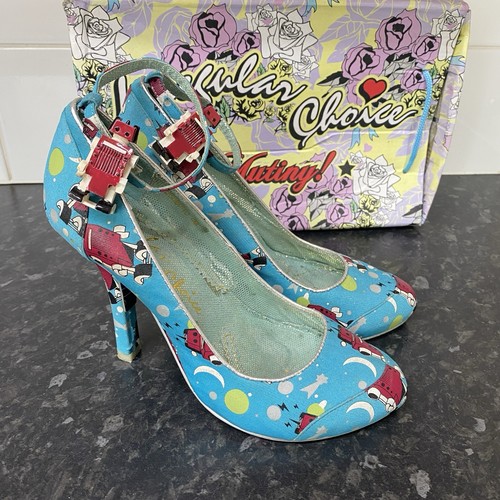 Irregular choice mutiny blue - irregular,