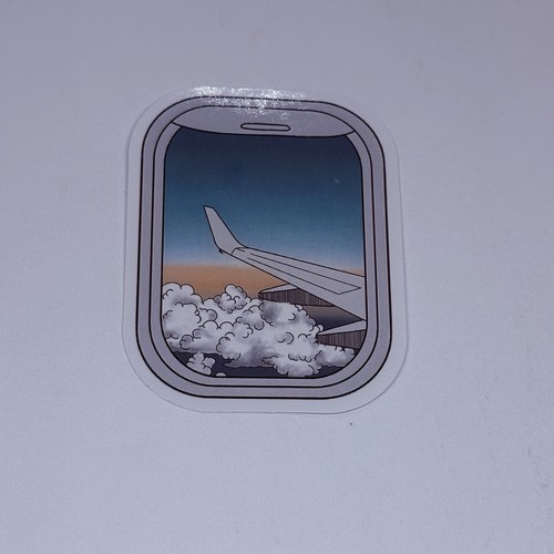 Airplane side window sticker - airplane,