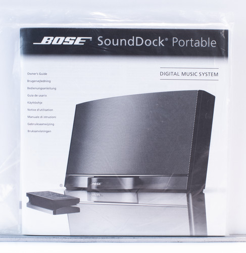 Bose sounddock portable - sounddock,