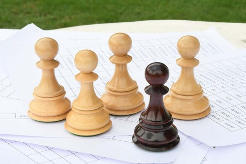 Paper weight pawns - of,
