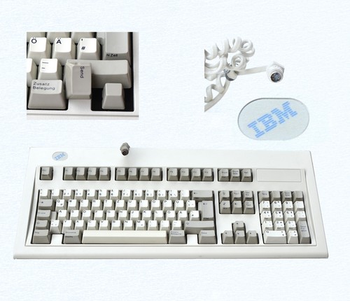 Vintage keyboard ibm - ps/2,