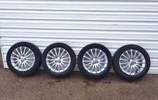 TOYOTA YARIS MK2 15" ALLOY WHEELS 1 GOOD TYRE 185/60/R15 2005-2011 FAST FREE P+P