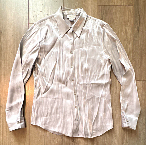 Ann taylor silver solid - silver,