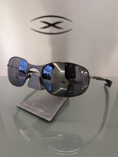 1998 Oakley Square Wire Gen 2 Black Black Iridium Sunglasses