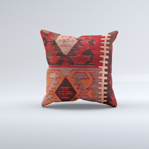 Vintage turkish kilim cushion - vintage,