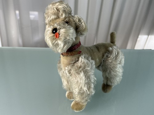 Steiff animal dog poodle - animal, 14cm