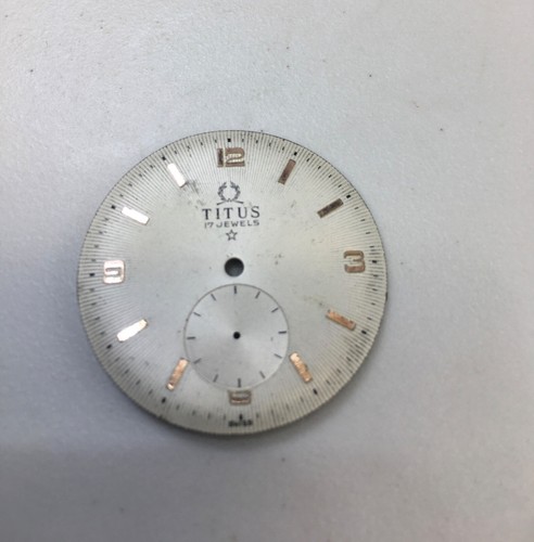 Vintage titus watch dial face - vintage,