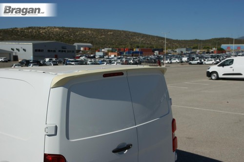 Rear roof spoiler fit - rear,