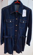 TU denim dress Long sleeves Belt