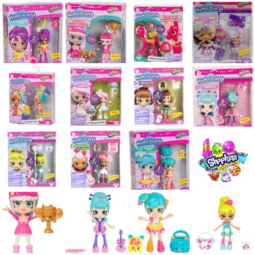 Shopkins happy places - happy, set