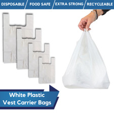 Plastic vest carrier bags - vest,