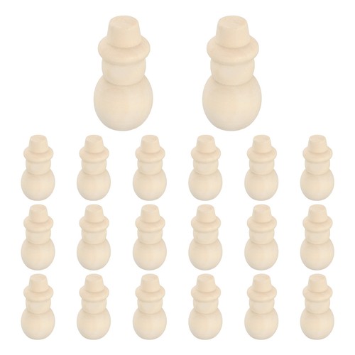 Pcs wooden snowman - pcs,