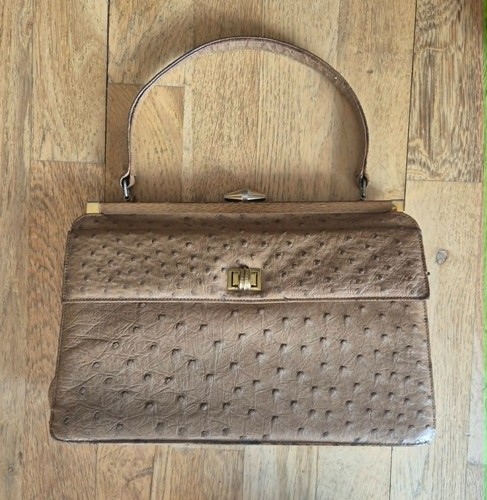 Vintage 50s 60s - , ostrich