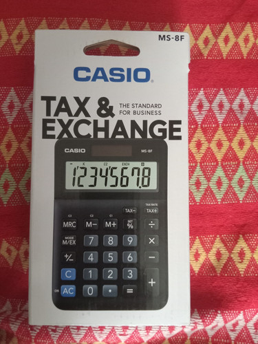 Casio digit tax - casio,