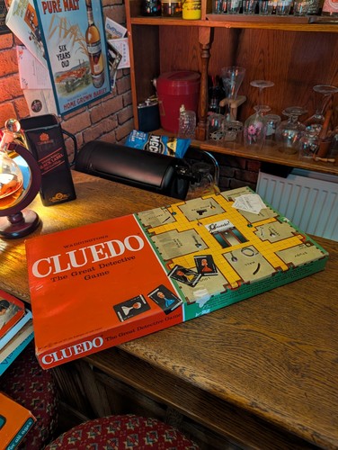Vintage waddingtons cluedo - waddingtons, –