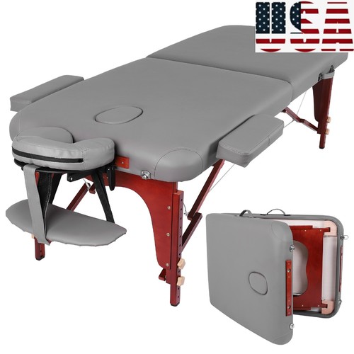 Portable massage table height - table,