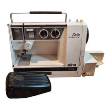 Vintage Elna Air Electronic Stella Sewing Machine Classic Design
