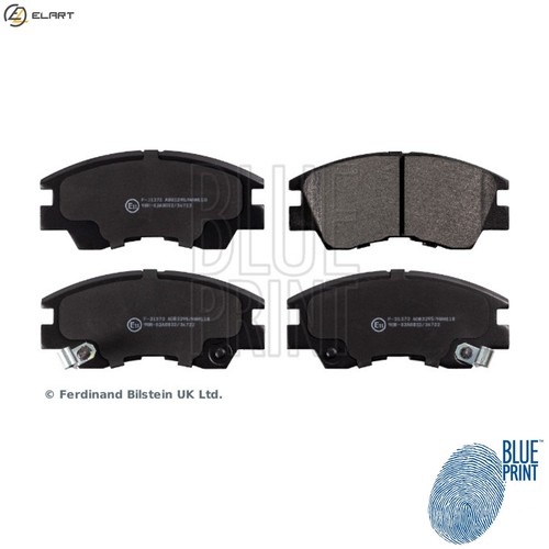 Brake pad set disc - set,