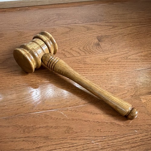 Wooden gavel judge - gavel,