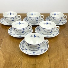 6 x Vintage Furnivals Blue