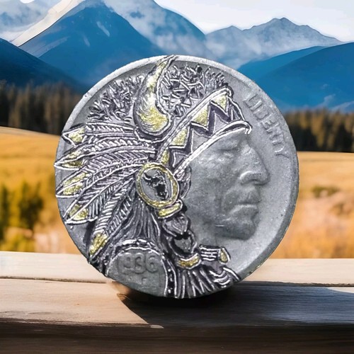 Hobo nickel indian head cent - 5,