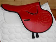 Lightweight Red Synthetic Zilco Style Racing Saddle - 3.142 lbs