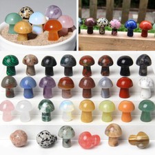 New natural mushroom carved - new,