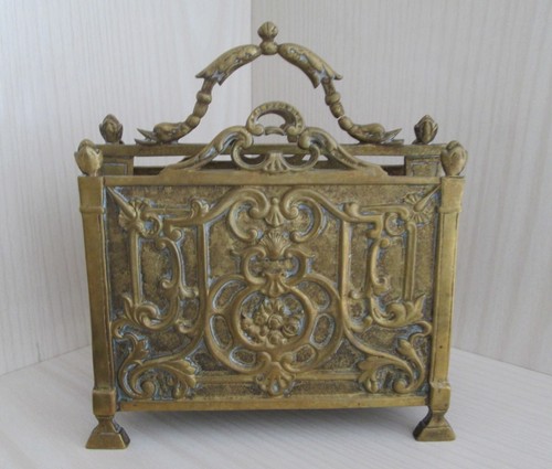Antique victorian brass - brass, letter