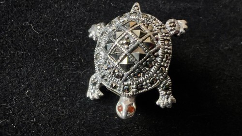 Finely made silver turtle