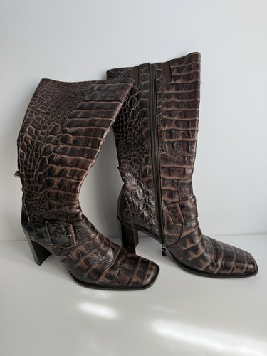 Vintage donald pliner brown - j,