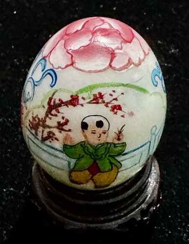 Vintage chinese hand painted - chinese, hand-painted