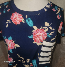 f3 Tickled Teal navy & pink